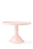 Ceramic Cake Stand Pink Medium