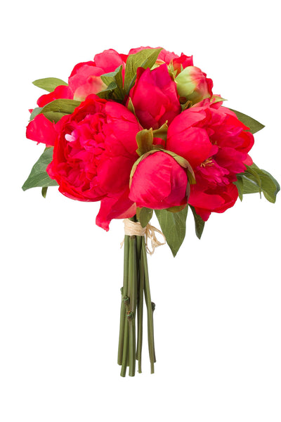 Peonies Bouquet Red