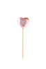 Pink Heart Cake Topper Deco Stick